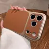 Aplicável ao iPhone 17 PRO MAX Capa de Celular com Textura de Lichia Torna-se Instantaneamente uma Janela Grande Apple 17 Cobertura Total Anti-Queda Transfronteiriça
