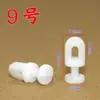Cortinas para Ventanas de Automóviles, Camiones, Autobuses y Autocares, Anillos de Plástico para Colgar, Ganchos, Clips, Cuentas Deslizantes para Rieles, Poleas de Plástico