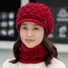 Nuevo Gorro de Punto de Invierno para Mujer, de Mediana Edad y Ancianos, Forrado de Felpa y Engrosado, Gorra con Visera, Cálido y a Prueba de Viento, Gorro de Lana para Mamá