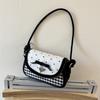Bolso Love para Mujer 2025 Nueva Moda Elegante Axila Bolso Cuadrado Pequeño Estilo Extranjero Viajero Un Hombro Cruzado Bolso de Hombro