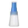Pincel de silicone para óleo com tampa, frasco de silicone para óleo, resistente a altas temperaturas, para churrasco ao ar livre, panificação e como espátula especial para assar