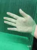 Cubierta de malla redonda de poliéster contra el polvo, red de control de viento y polvo para obras de construcción, red de cubierta de polietileno verde para arena y carbón