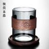 XYT Anti-escaldante Mão Isolamento Térmico Master Cup Copo Único Copo de Vidro Resistente ao Calor Pequeno Copo de Chá Engrossado Kung Fu Jogo de Chá Copo Bebendo Chá