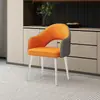 Silla de comedor de celebridad de internet para el hogar, comercial, de lujo ligero, para hotel, restaurante, silla de comedor moderna y simple, silla con respaldo para negociación