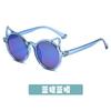 Nuevas y lindas gafas de sol con orejas de gato a la moda, protección UV, gafas de sol para bebés, gafas de sol personalizadas de moda para niños