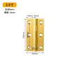 Bisagras de Cobre de 1.5 Pulgadas 2/2.5/ 3 Pulgadas Bisagras para Gabinetes Herrajes para Cajas de Joyería Artesanales Bisagras de Cobre Puro para Puertas y Ventanas