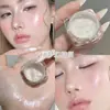 ¡Sombra de ojos líquida de gel de bombilla pequeña Flash monocromática! Sombra de Ojos Líquida Monocromática con Lentejuelas Perladas Glister Truncadas