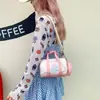 Bolso de Mano de Gran Capacidad Estilo Coreano 2025, Bolso Cruzado Casual Lindo de Dibujos Animados Estilo Bosque, Bolso Tipo Cubo Estilo Coreano, Bolso de Hombro