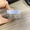 Yuzhuang En Stock Botella de Plástico Gruesa de 52 Dientes, 30g, con Tapa Redonda, Botella de Boca Ancha, Crema Facial de 50g, Crema para Ojos, Tarro para Crema, Envase de Muestra