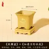 Maceta imitación flor de arena púrpura suculenta bola de cactus sur Tianzhu maceta especial para bonsái alto valor de color maceta de resina venta al por mayor