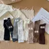 Meias de tornozelo de algodão femininas para outono e inverno de 2026, novo estilo popular, perfeitas com mocassins, emagrecedoras, antiderrapantes e meias longas que não descem.