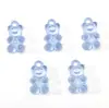 Pulseira de Contas com Pingente de Urso Acrílico 11x21mm Pulseira DIY Feita à Mão Acessórios para Joias Kit de Materiais