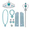 AliExpress Amazon Nuevo Vestido Mágico Casa Completa Princesa Mirabe Vestido para Niñas