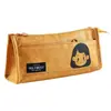 Bolsa de Lona para Lápices Triángulo de Taco Estilo Ins Gran Capacidad Bolsa de Cosméticos Bolsa de Papelería Bolsa de Lápices para Estudiante Estilo Simple