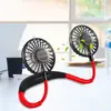 Ventilador de Pescoço Sem Lâminas Design Privado Modelo Novo 2026, Ventilador Mini Turbo USB para Esportes Outdoor Pendurado no Pescoço