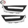 Aplicable a 2016-2019/Cr-V Cubierta de Rejilla para Luz Antiniebla del Parachoques Delantero 71156Tlyh11 71106Tlyh11
