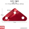 Pieza Triangular Grande Marquesina de Tienda de Aleación de Aluminio para Exteriores Cuerda a Prueba de Viento Pie Antideslizante Hebilla de Cordón Hebilla de Ajuste de Pieza Triangular