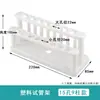 Suporte Plástico para Tubos de Ensaio 6 Furos 8 Furos 15 Furos 19 Furos Suporte Multifuncional com Coluna de Drenagem Equipamento para Laboratório de Química Biologia