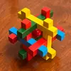 Bloque Kongming de Colores Juguetes de Inteligencia Bola Luban Bloque Kongming Estudiantes Adultos Juguetes de Madera Bola Luban
