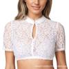 Roupa Oktoberfest Transfronteiriça Yuying Camisa Feminina Terno Ding Dong Camiseta Pequena Branca Top Tubinho Camiseta Pequena Camiseta de Manga Curta Z27