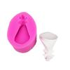 BK1079 3D buquê molde de silicone aromaterapia molde vela de gesso