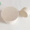 Ventas Directas de Fábrica de Elementos de Almacenamiento de Calor de Cerámica de Panal, Cerámicas de Panal de Material Nuevo con Agujeros Hexagonales para Tratamiento de Gases de Desecho Industriales