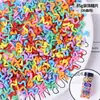 Decoración de Pastel de Celebridad de Internet, Virutas de Azúcar, Perlas de Azúcar, Accesorios, Vasos para Cumpleaños Infantiles, Adornos para Mesa de Postres de Repostería
