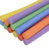 Directo de fábrica preescolar palo de esponja sólida para gimnasia anillo fideos de espuma palo de color juego padre-hijo palo de natación