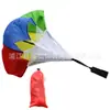 Paracaídas de Resistencia para Entrenamiento de Baloncesto Acondicionamiento Físico Fuerza Atletismo Dispositivo de Paracaídas de Aire Entrenador Uno a Dos Entrenamiento de Explosión de Velocidad
