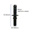 7.89-Id6 Filtro Cabezal Recto Adecuado para Volkswagen Hebilla Unilateral Conector Hembra de Tubería de Combustible para Inyector de Combustible