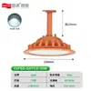 Guohu Lighting Luz LED Antiexplosiva 100W Iluminación para Taller Fábrica Almacén Luz Antiexplosiva Tri-Prueba Montada en Techo