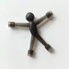 Llavero Gancho Adhesivo Magnético para Refrigerador Figura Magnética de Silicona Versátil para Trepar Paredes Stickman Transfronterizo