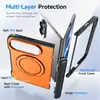 En stock: Funda de teléfono iPhone Duo con un soporte magnético giratorio de 360 grados, una funda protectora plegable para teléfonos Apple