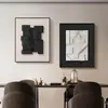Pintura Decorativa Abstracta Simple para Restaurante, Mural Moderno de Lujo Ligero para Pared de Sofá de Sala de Estar, Pintura de Colgar de Alta Gama para Mesa de Comedor