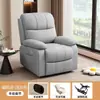Sofá Espacial Multifuncional de Primeira Classe Sofá com Massagem Elétrica Sala de Estar Apartamento Pequeno Pode Balançar Girar Manicure Beleza Reclinável