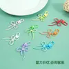Nuevo estilo princesa fugitiva lindo llavero de lazo accesorio colgante simple DIY colgante de cuentas material al por mayor