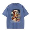 Playera de Manga Corta con Estampado Digital Verano Nueva Casual Holgada Moderna Dragon Ball Dragon Ball Secundaria