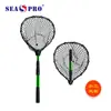 Red de Pesca Desplegable de Aleación de Aluminio de Tres Secciones Personalizada con Caña Retráctil, Bolsa de Red de Silicona Anti-Enganche, Equipo de Pesca con Red Profunda