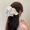 Presilha de Cabelo Estilo Luxo Leve com Bolinhas em Formato de Saia Pequena Presilha para Rabo de Cavalo 2026 Novo Modelo Presilha de Cabelo de Corpo Inteiro de Alta Qualidade para Mulheres