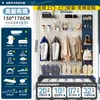 Tienda de Ropa Perchero Tablero Perforado de Pared Estante de Almacenamiento Completo Accesorios DIY Patrón de Logotipo de Marca Impresión