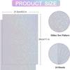 Papel Adesivo Holográfico para Comércio Exterior da Amazon Imprimível à Prova d'Água Papel Adesivo Arco-Íris Vinil Adesivo Raio de Rádio Adesivo de Cabeça de Raio