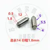 5.0 Pasador de Posicionamiento de Placa Plana Gp-2G Pasador de Empuje con Resorte de Cabeza Plana Pasador de Soporte Pinza de Fijación Pasador de Posicionamiento