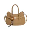 Bolso de mano retro de nicho transfronterizo Henggeng nuevo simple versátil bandolera gran capacidad bandolera de color block