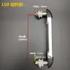 Indicador de Nivel de Agua para Hervidor Comercial Tanque de Agua del Hervidor Pantalla Indicadora de Nivel de Líquido Nivel de Agua Acero Inoxidable Tetera de Acero Inoxidable Tanque de Agua Tubo de Vidrio Accesorios