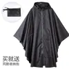 Poncho de Lluvia Unisex de Moda para Ciclismo y Senderismo al Aire Libre, Impermeable Universal Ligero con Cremallera Impermeable