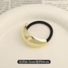 Anillo de Aleación con Forma de Anillo Minimalista Coreano Fresco, Cuerda para el Cabello de Media Luna para Mujeres, Nuevo Accesorio para el Cabello de Alta Gama 2026