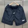 Pantalones Cortos de Verano para Hombre Estilo Nuevo Sueltos con Múltiples Bolsillos Casuales de Longitud Media para Adolescentes con Cordón Cintura Elástica Venta al por Mayor