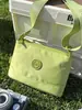 2026 Jielangshi Bolsa de Ombro Transversal Casual Simples Versátil Diária Bolsa de Pano para Viagem Armazenamento