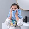 Toalla de Lavar para Niños Bebé Impermeable Anti-Suciedad Resbaladiza Multifuncional Babero de Comedor para Bebé Cepillo para Lavar la Cara Cepillo Babero