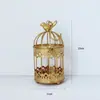 Estante de Flores de Hierro para Montar en la Pared, Estante Colgante de Pared Vintage tipo Jaula de Pájaros, Decoración de Pared, Decoración de Jardín, Adorno para Colgar en la Pared, Nuevo